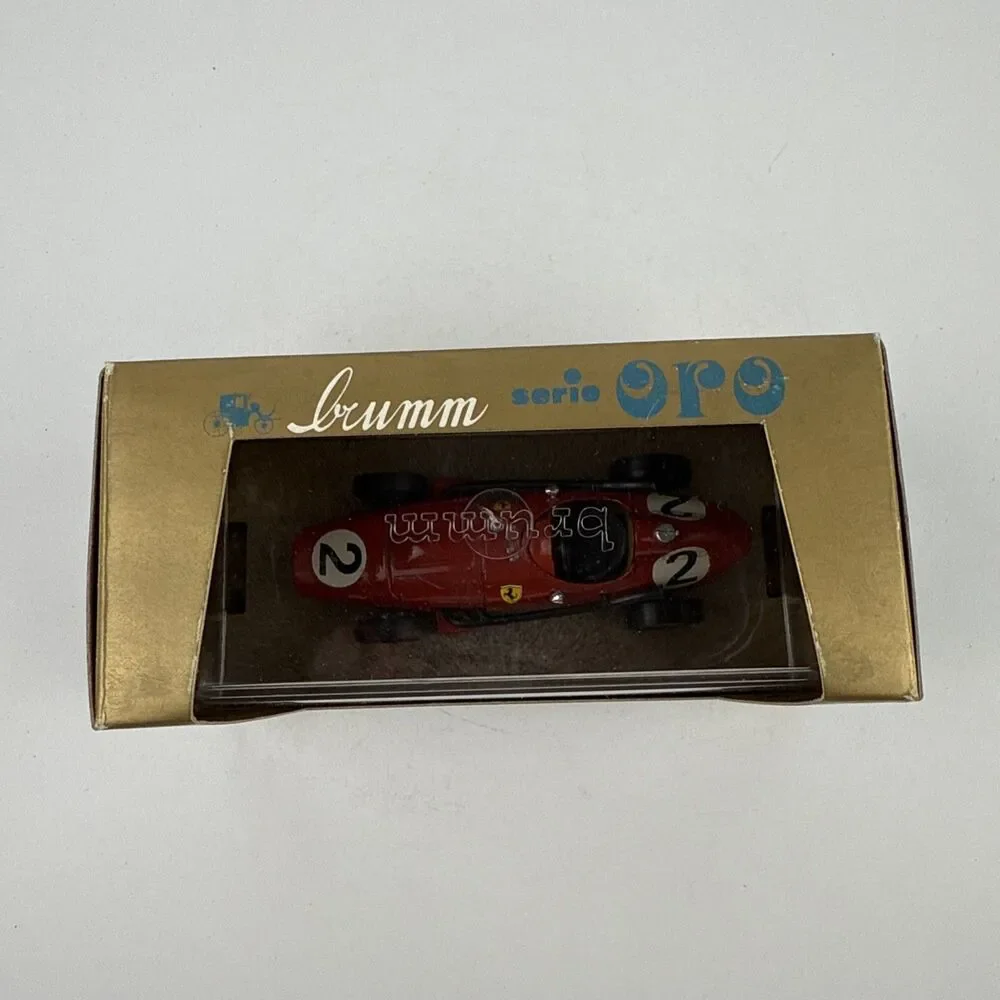 Brumm 1:43 1957 Ferrari D246 HP215 R68 Red #2
